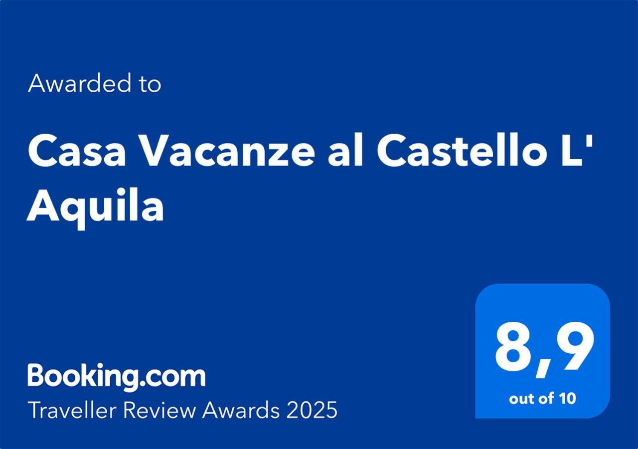 Casa Vacanze Al Castello L' Aquila LʼAquila Exterior foto